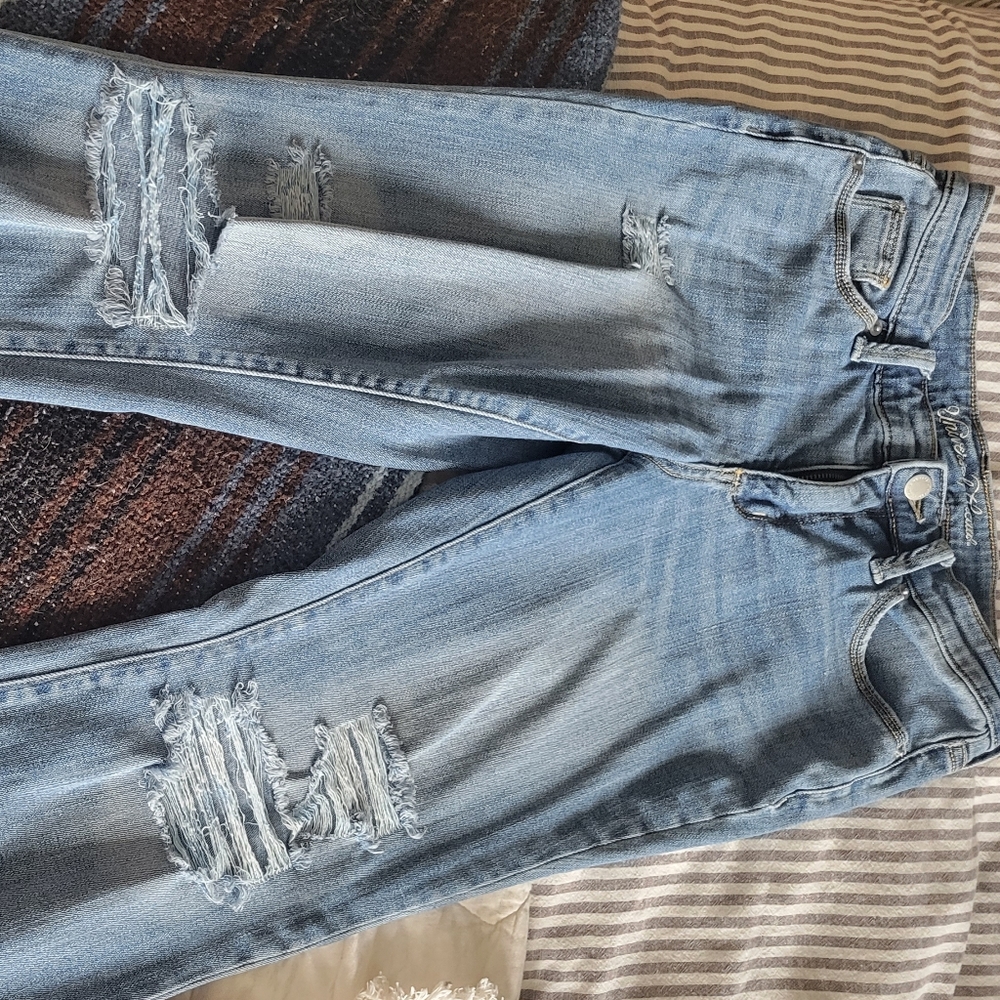 Ankle length jeans